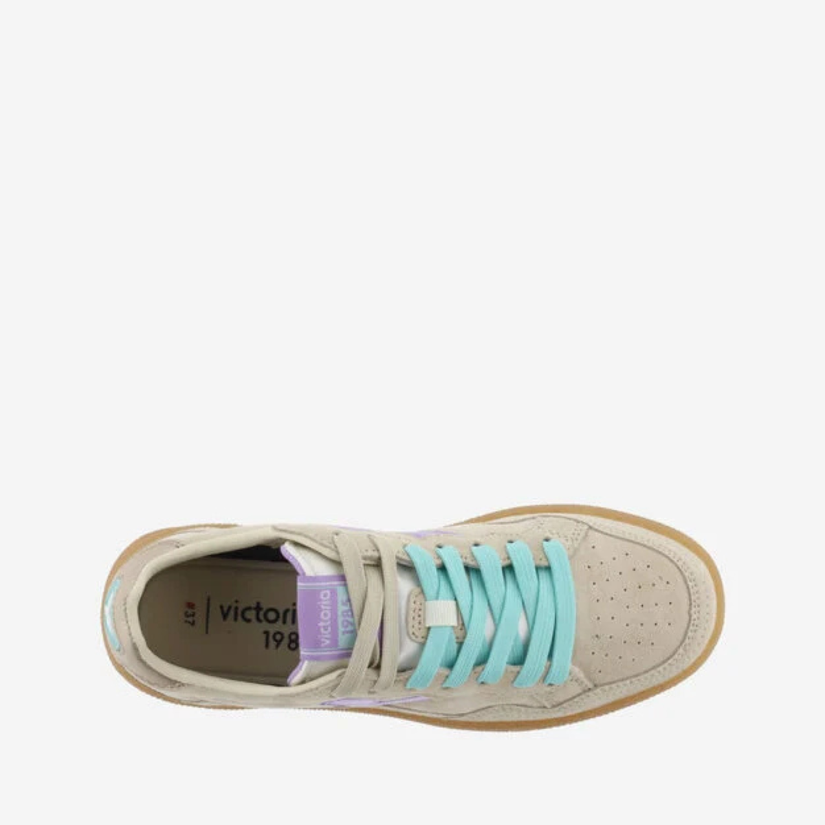 Baskets de sport unisexes Smash Suede - Beige