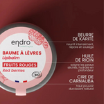 Baume à lèvres - Fruits rouges