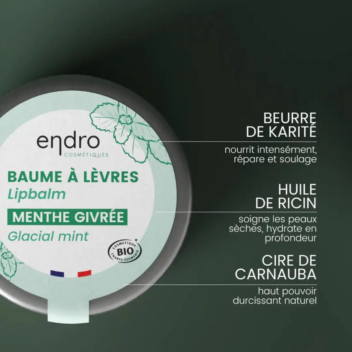 Baume à lèvres - Menthe