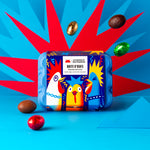 Boîte de 12 Mini Œufs de Pâques – Assortiment Chocolat Noir et Lait (96g)