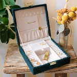 Boîte à Bijoux Anne - Moumoute verte