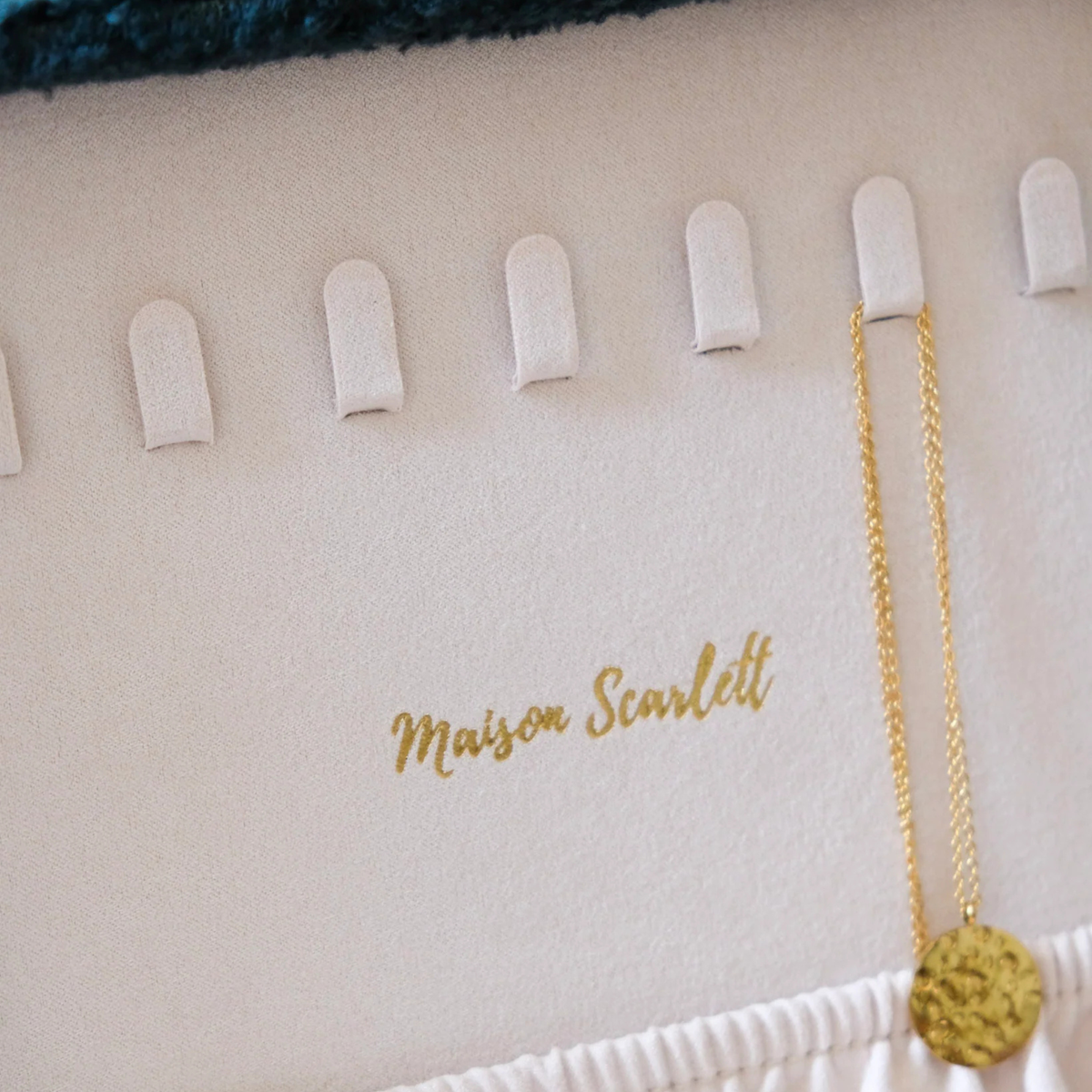 Boîte à Bijoux Anne - Moumoute verte