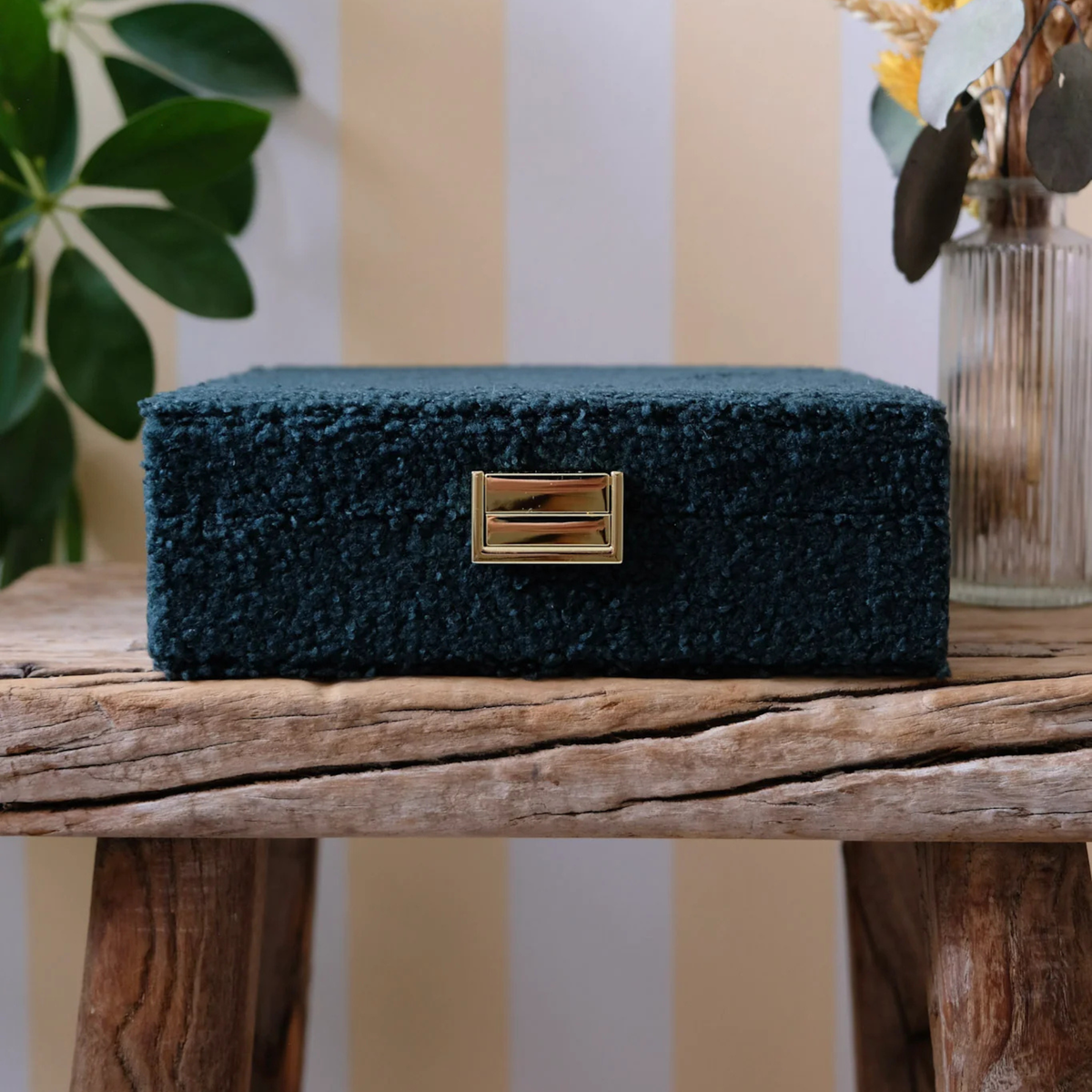 Boîte à Bijoux Anne - Moumoute verte