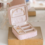 Boîte à Bijoux de voyage Corinne - Moumoute Rose