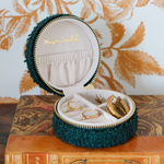 Boîte à Bijoux de voyage Yvonne - Moumoute verte