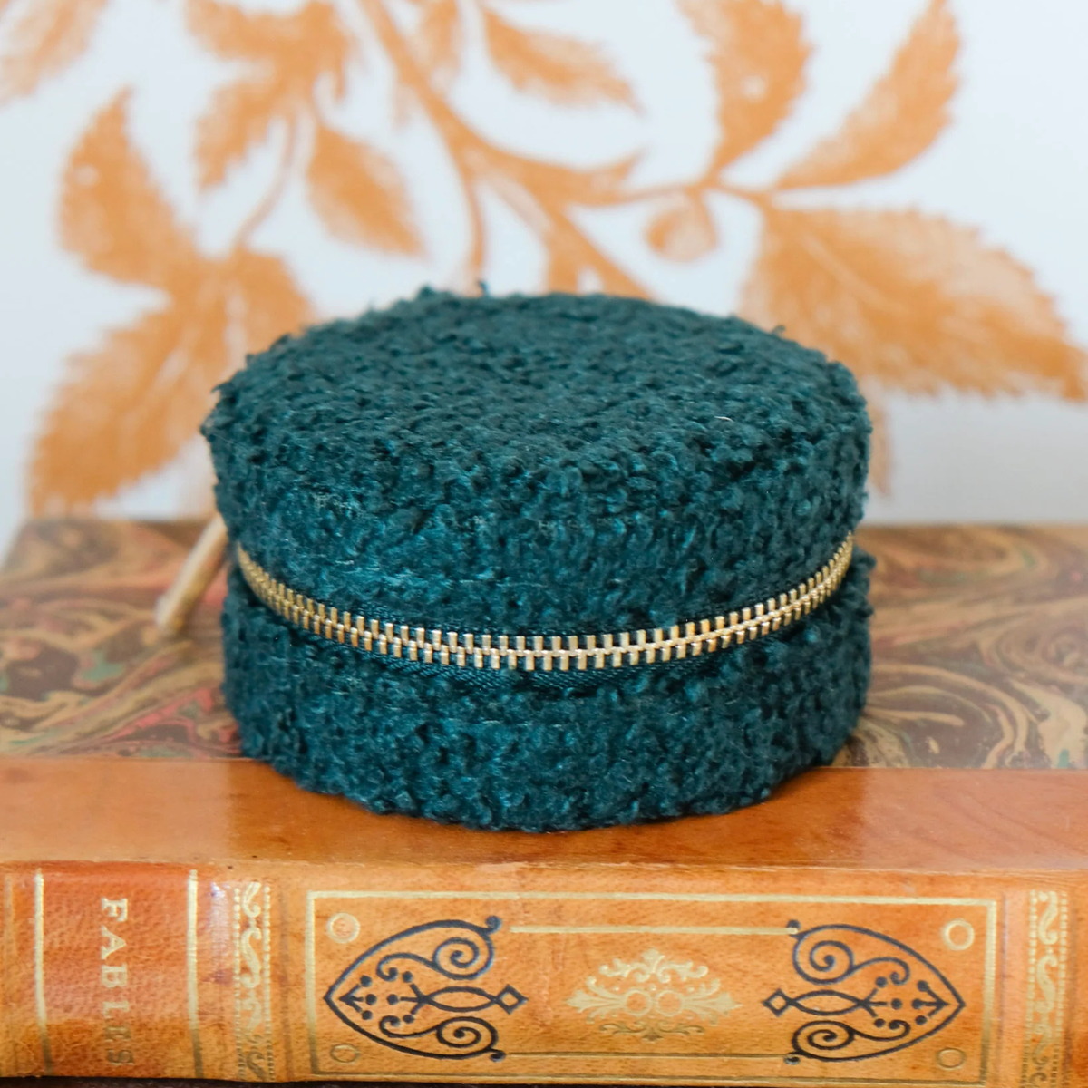 Boîte à Bijoux de voyage Yvonne - Moumoute verte