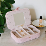 Boîte à Bijoux Brigitte - Moumoute Rose