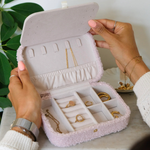 Boîte à Bijoux Brigitte - Moumoute Rose