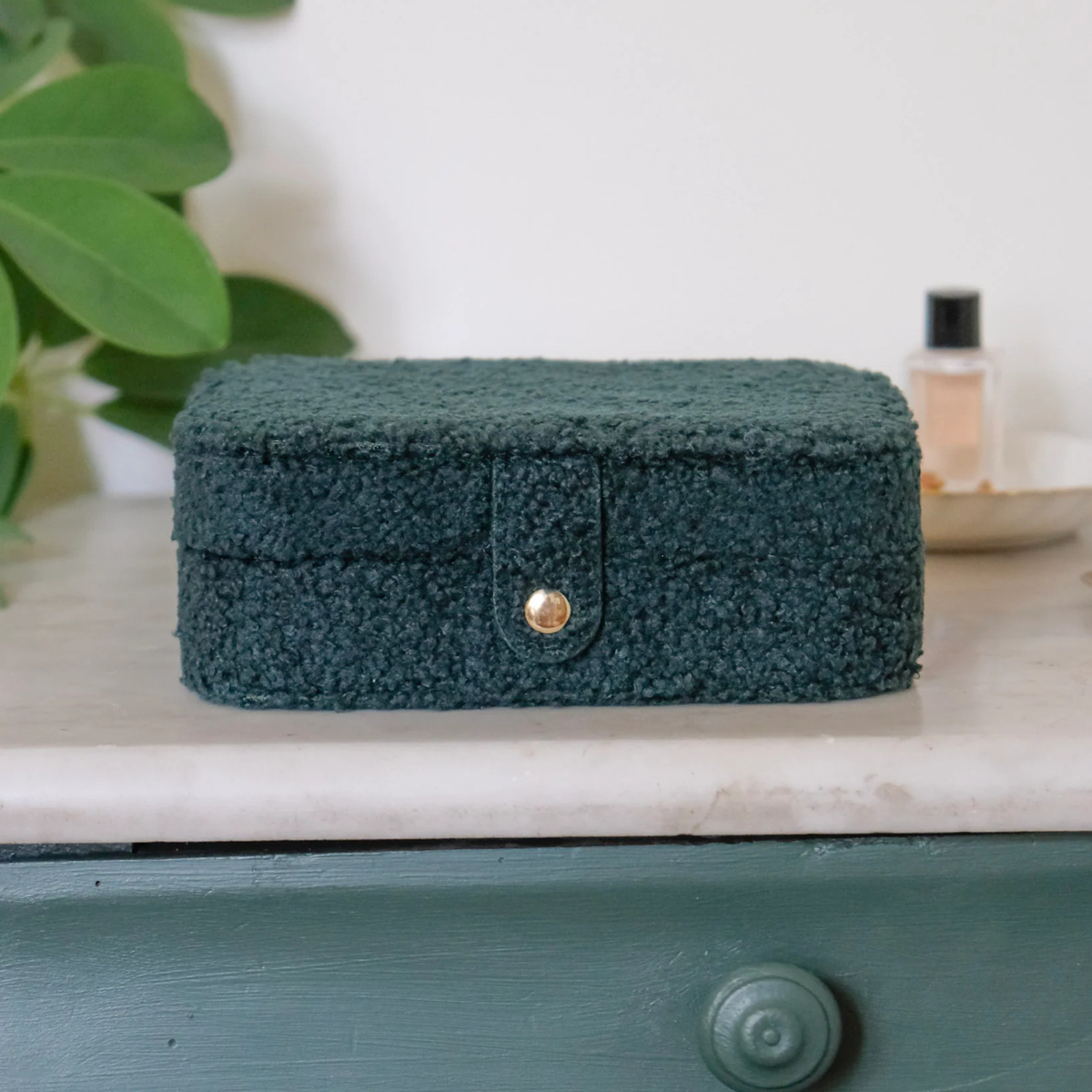 Boîte à Bijoux Brigitte - Moumoute Verte