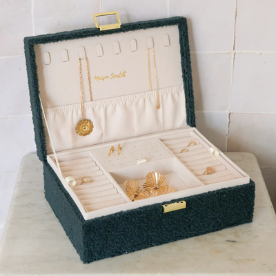 Boîte à Bijoux Louise - Moumoute Verte