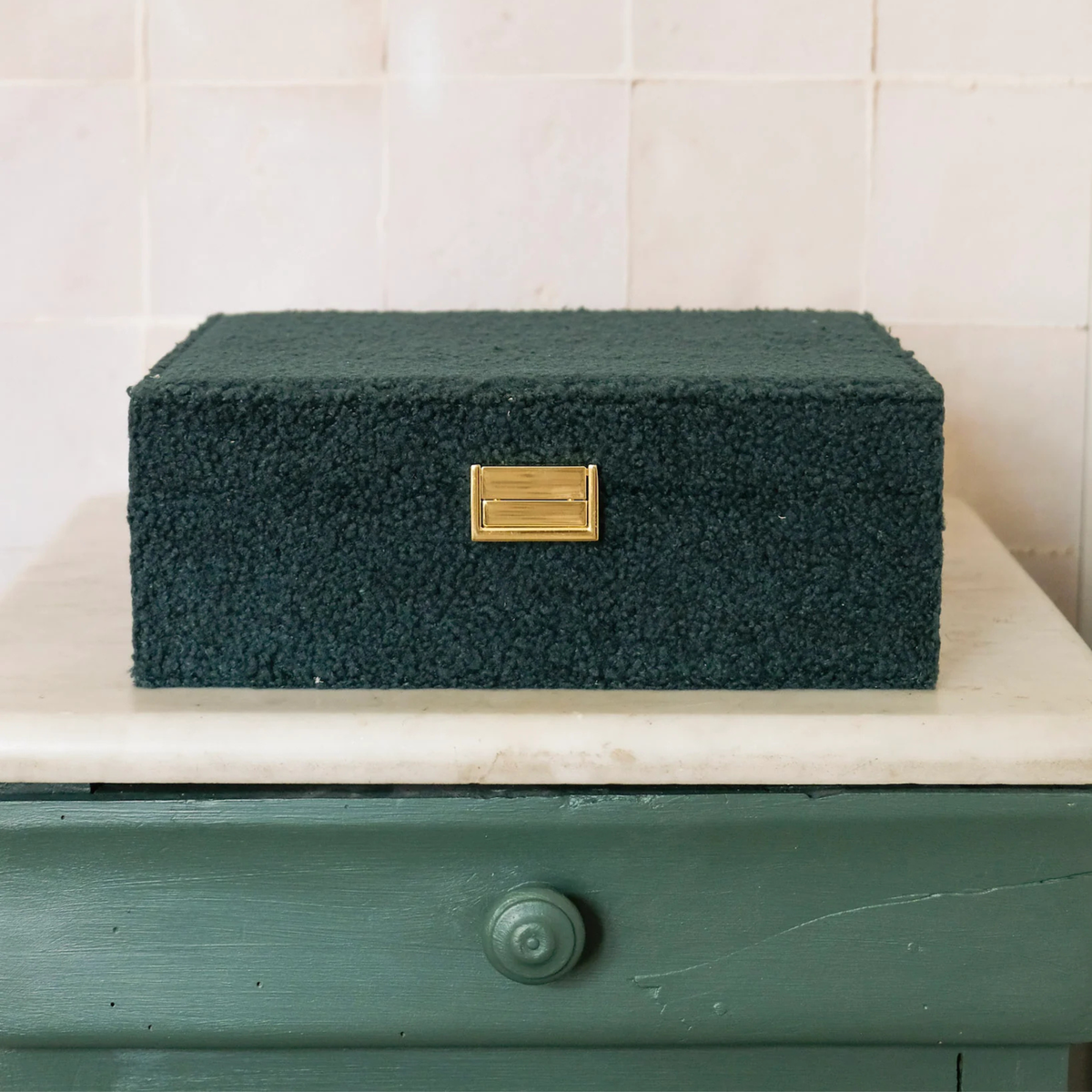 Boîte à Bijoux Louise - Moumoute Verte