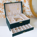 Boîte à Bijoux Denise - Moumoute Verte