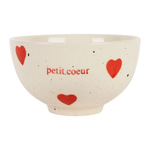 Bol petit cœur - Rouge