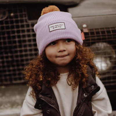 Bonnet - Block Mauve