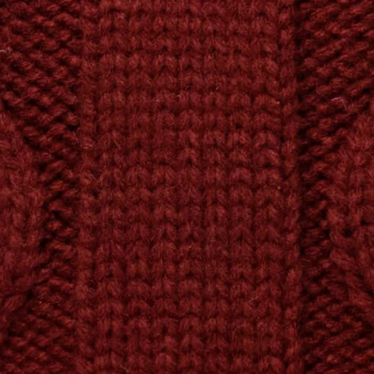 Bonnet 3 pompons - Appletini Rouge