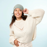 Bonnet French 75 - Bleu Sarcelle