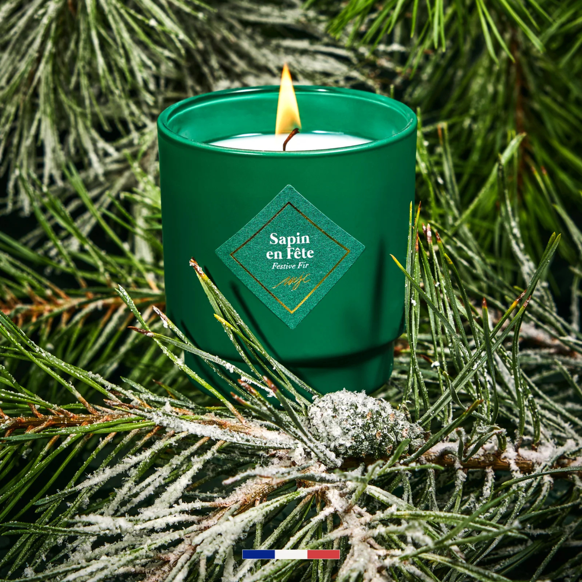 Bougie parfumée - Sapin en Fête