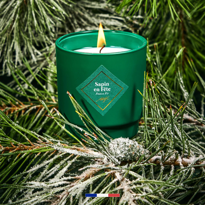 Bougie parfumée - Sapin en Fête