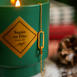 Bougie bijou - Sapin en Fête