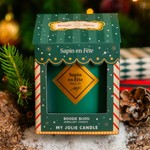 Bougie bijou - Sapin en Fête