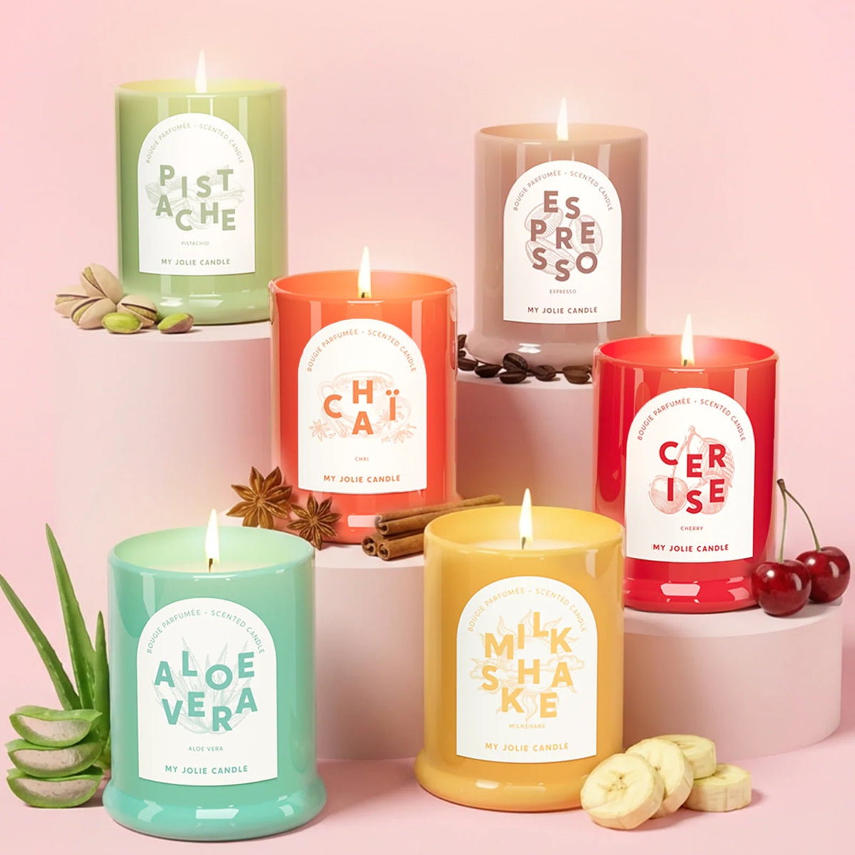 Bougie Trendy - Pistache