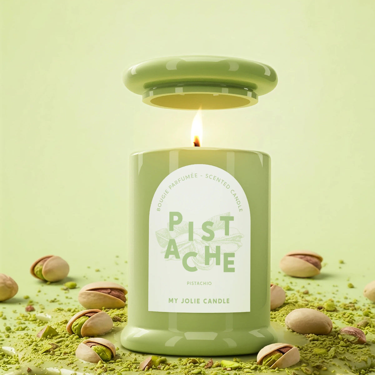 Bougie Trendy - Pistache