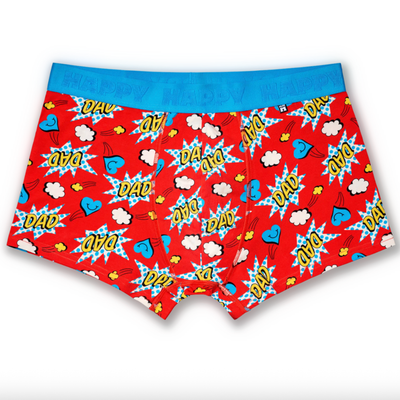 Boxer rouge - Super Papa