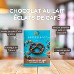 Bretzel - Chocolat lait éclats de café