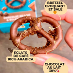 Bretzel - Chocolat lait éclats de café