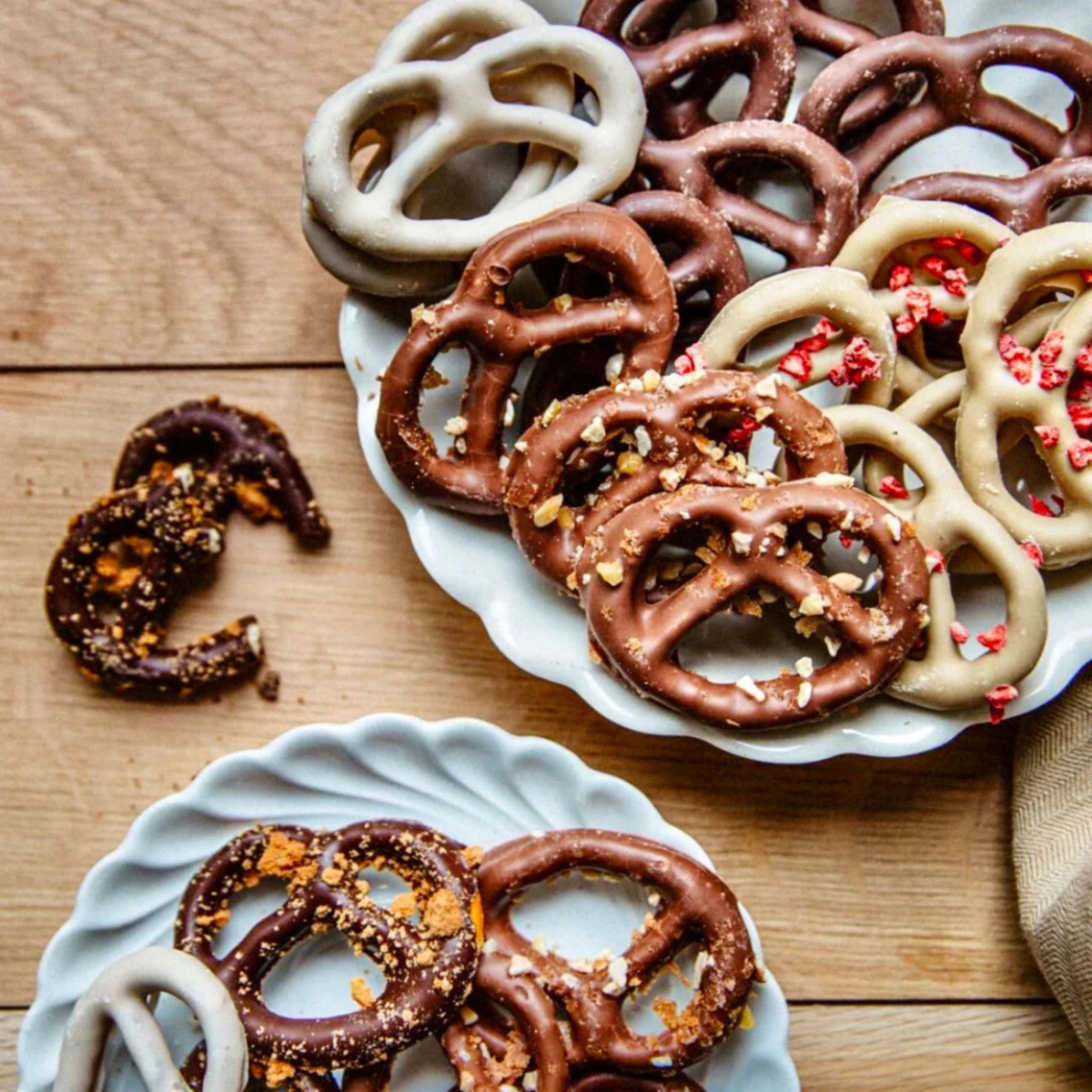 Bretzel - Chocolat lait éclats de café