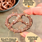 Bretzel - Chocolat praliné éclats de feuillantine
