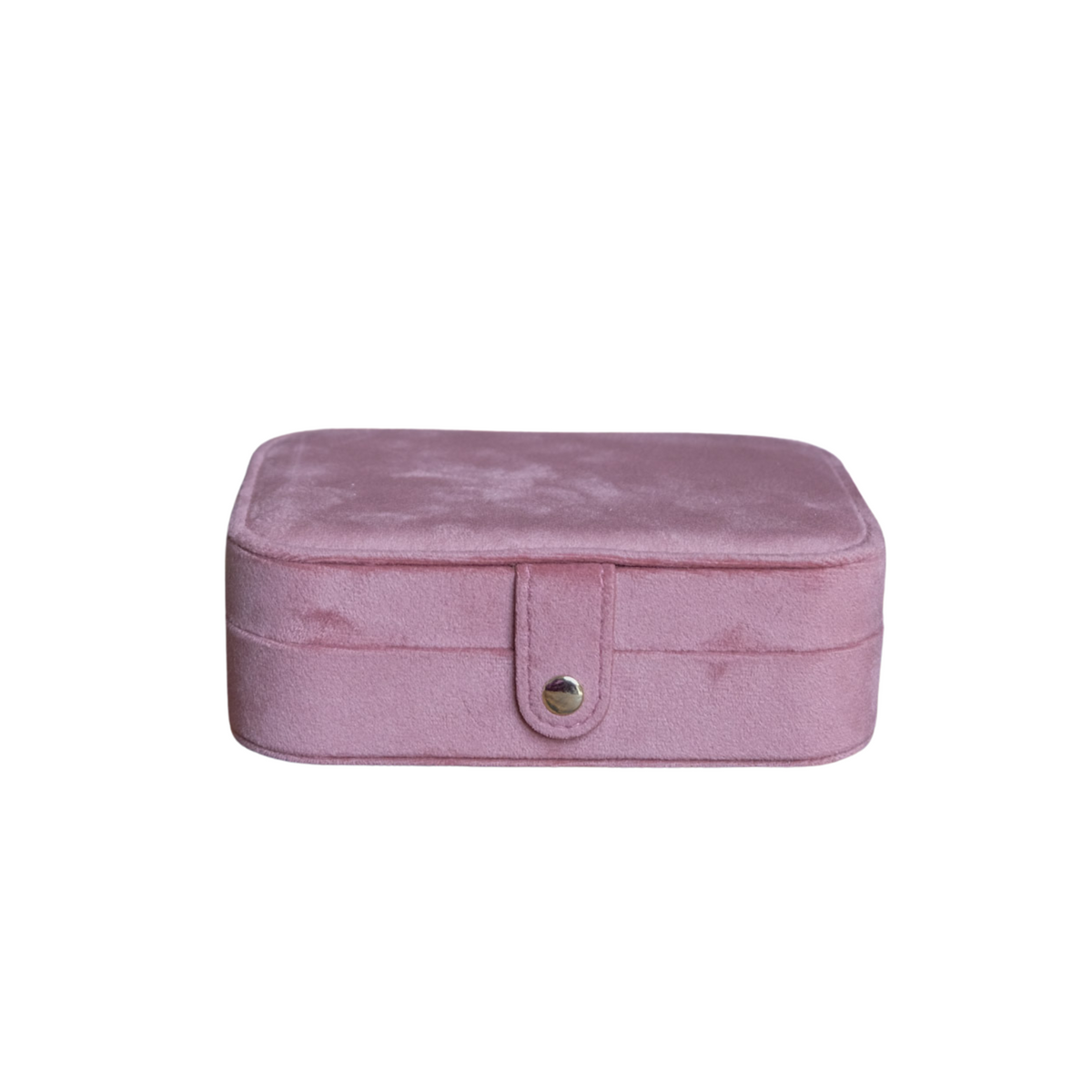 Boîte à bijoux de voyage Brigitte - Velours Rose
