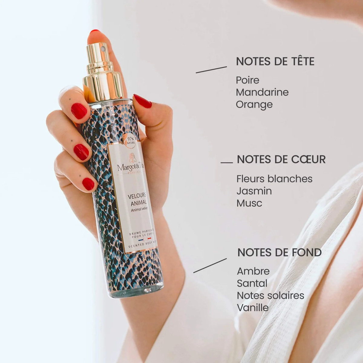 Brume - Velours animal