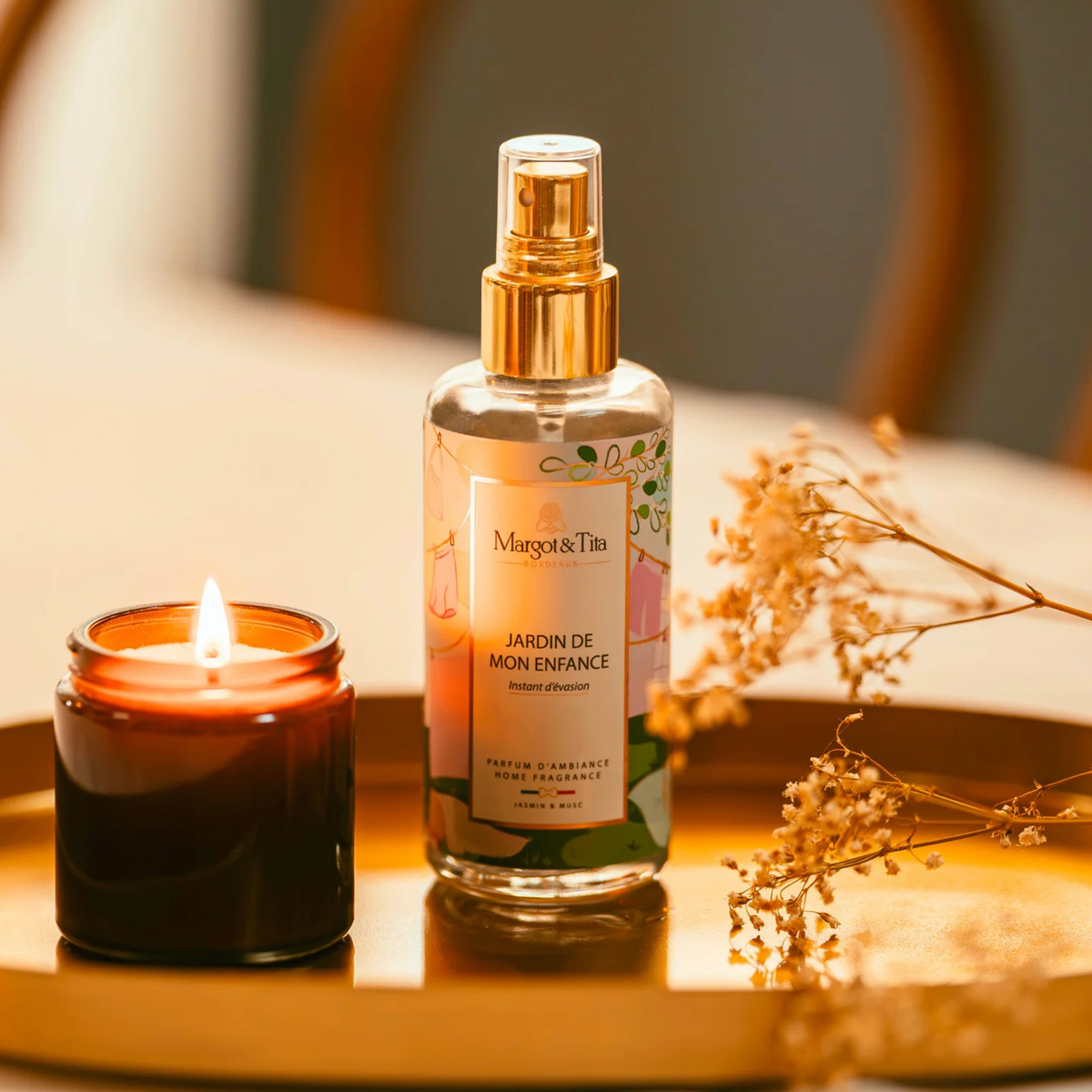 Brume d'ambiance - Jardin de mon enfance