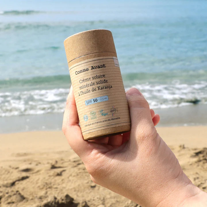Crème Solaire 50 à l'huile de karanja - Sans Parfum