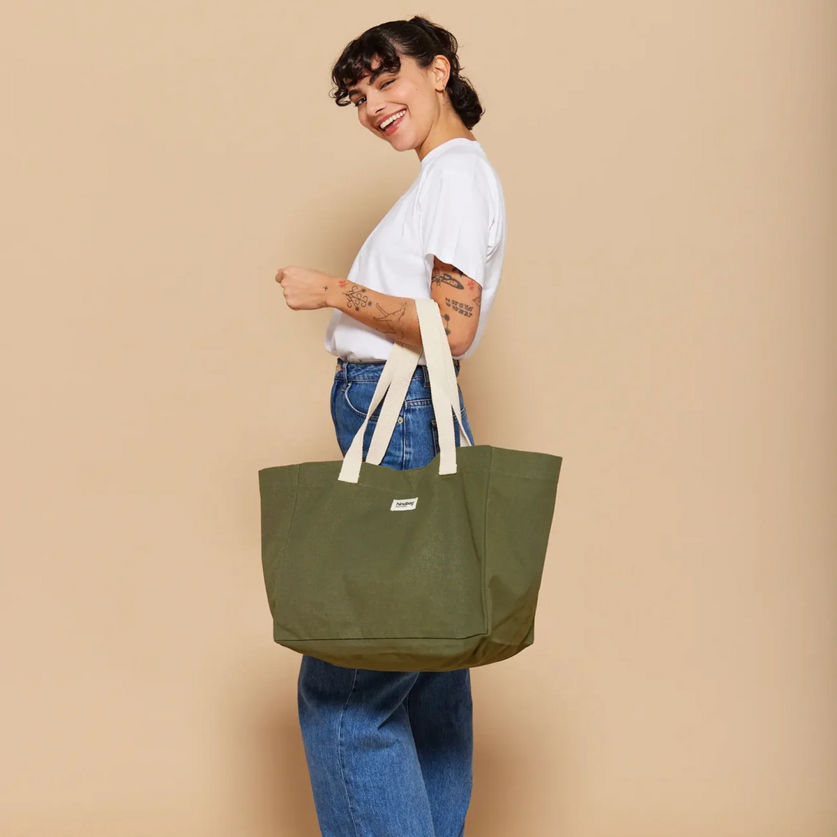 Sac cabas Claude - Olive