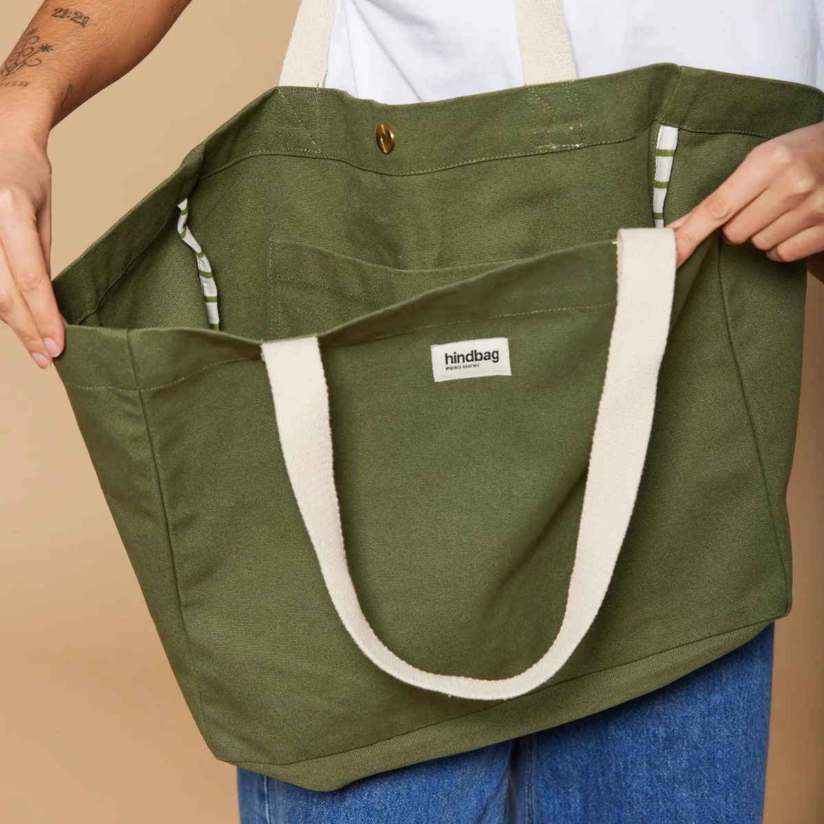 Sac cabas Claude - Olive