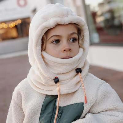 Cagoule polaire - Warmy cream
