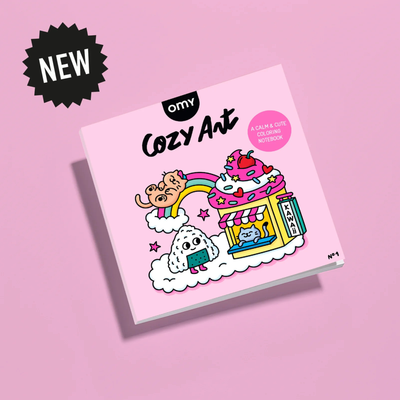 Cahier de coloriage Cozy Art - Kawaii