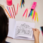 Cahier de coloriage Cozy Art - Kawaii