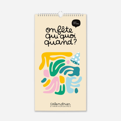 Calendrier d'anniversaire - Jojo