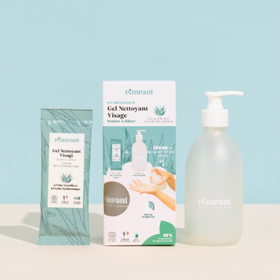 Kit Découverte nettoyant visage Aloe Vera (1bouteille+1recharge)