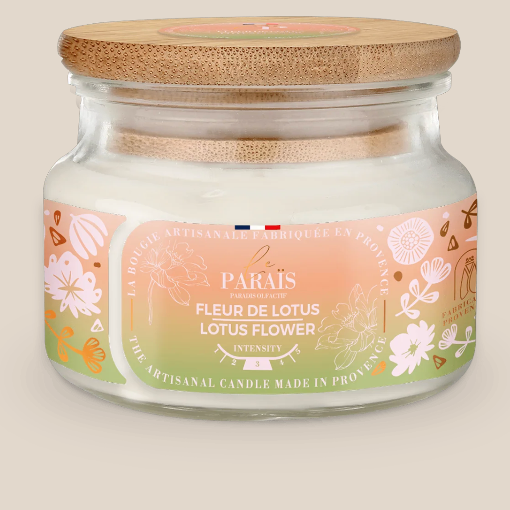 BOUGIE PARFUMEE 300ML FLEUR DE LOTUS