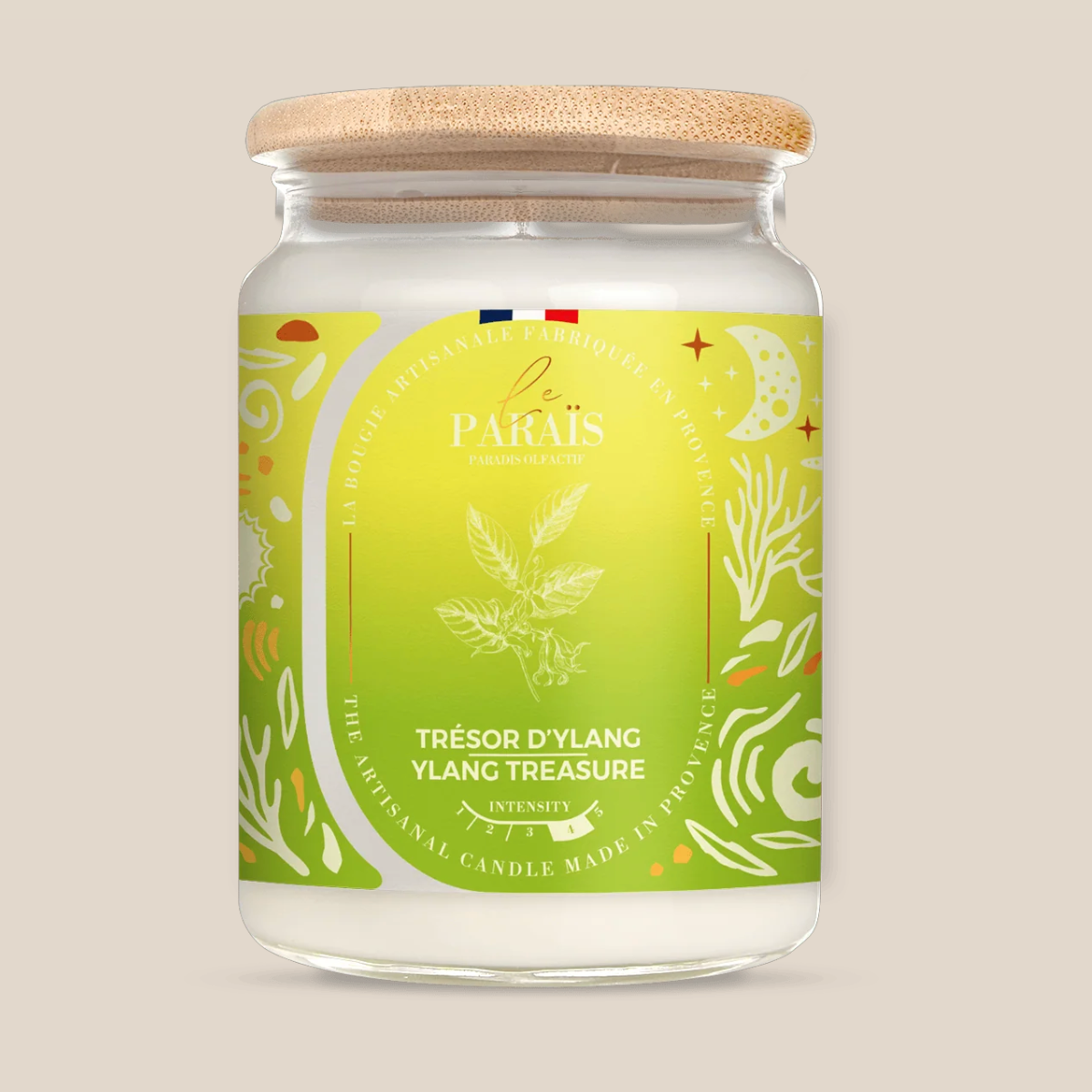 Bougie parfumée 700 ml - trésor d'ylang