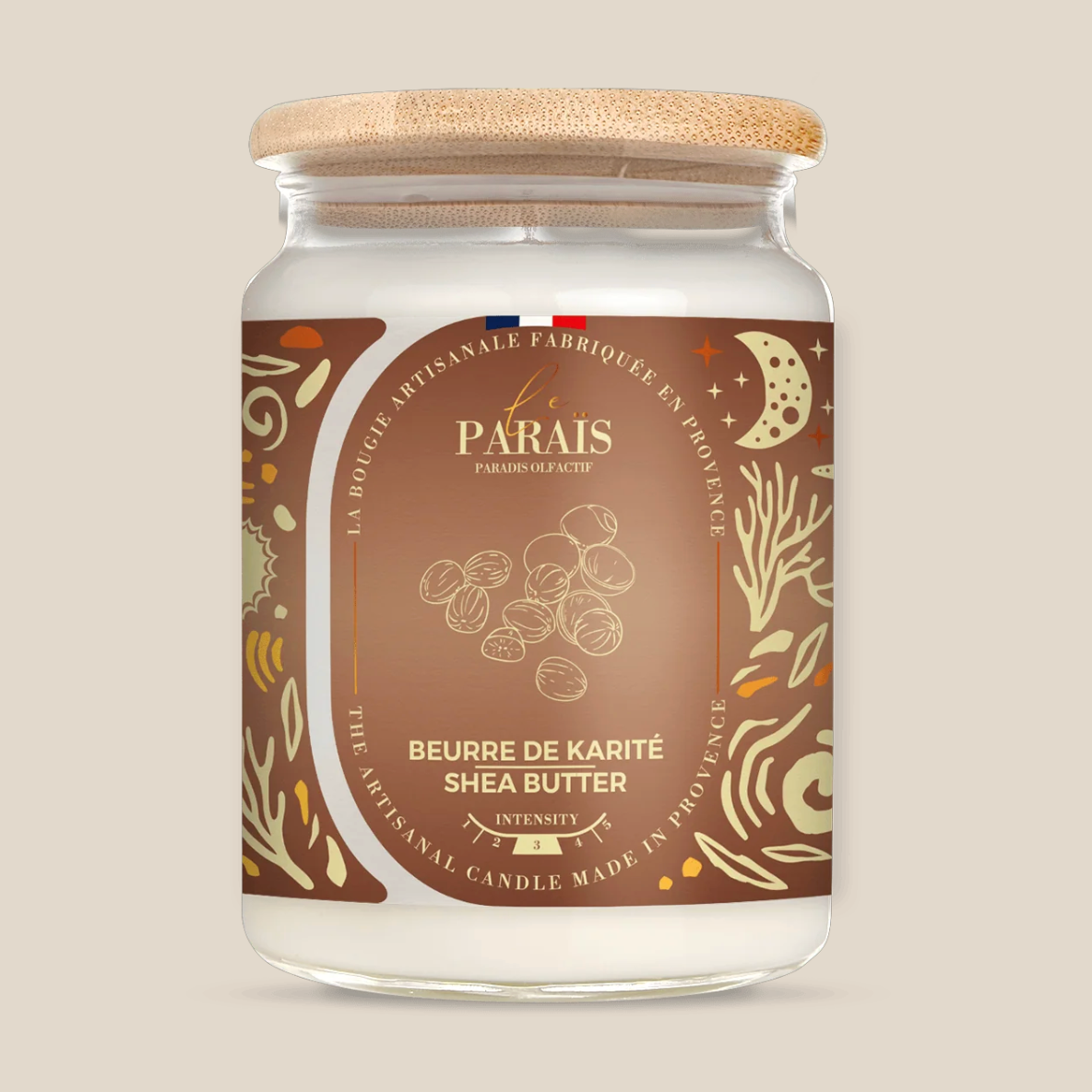 Bougie parfumée 700ml beurre de karité