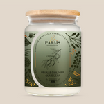 Bougie parfumée 700ml feuille d'olivier