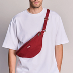 Sac banane Sasha bordeaux