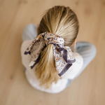 Petit foulard / small scarf (50x50) - Mayli Orage