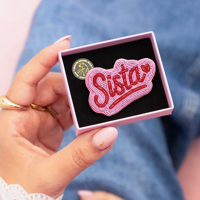 Broche Sista rose