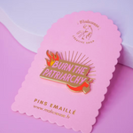 Pin's Burn the Patriarchy Limistic